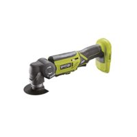 Vielseitiges RYOBI Akku-Multitool mit 6 Geschwindigkeiten für Trockenbau, Renovierung und Werkzeugloser Zubehörwechsel