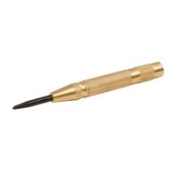 Automatik Körner von Silverline, Messing 130 mm, gehärtete Spitze, einfache Einstellung der Spannung, widerstandsfähig und lange Lebensdauer