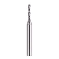 Spiralnutfräser 8mm Schaft Downcut 4mm Schnittdurchmesser 20mm Schnittlänge Router Bit 2 Flöten Spiralfräser Nutfräser VHM Schaftfräser CNC Fräser für Oberflächenschnitte in Holz
