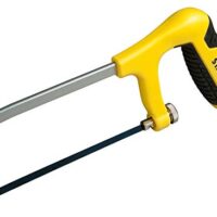 Metallbügelsäge mit Bi-Material-Pistolengriff und 150 mm Sägeblatt, ideal für kleine Arbeiten und Metallbearbeitung