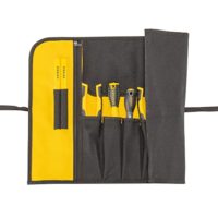 Ergonomische Rolltasche für den Alltag, Stanley 1-93-601, Robustes 600 x 600 Denier Cordura-Nylon, 12 Fächer, inkl. großer Dokumententasche und Stifthalter.