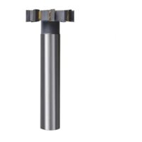 T-Nut Fräser aus hochwertigem Wolframstahl, Metall-CNC-Fräser mit 6 Nuten und Hartmetallspitze für präzise T-Nuten bei hohen Schnittgeschwindigkeiten