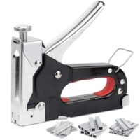 Leistungsstarker Holztacker mit 3000 Klammern, 3 in 1 Tackerpistole Set für Tischlerei und DIY-Enthusiasten