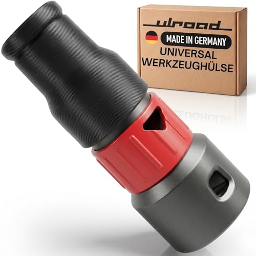 ULROAD kompatibler Staubsauger Adapter für Schlauch Professional Universal-Werkzeughülse mit hoher Qualität und robusten Materialien, ideal für Bosch Click and Clean Werkzeugmuffe