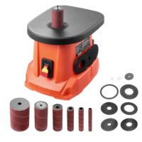 Oszillierender Spindelschleifer mit 6 Hülsen und 16 mm Hub für Möbelveredelung, Kunsthandwerk & Holzbearbeitung