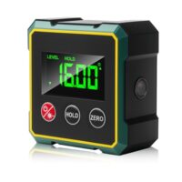 Digitaler Winkelmesser mit hochauflösendem LCD-Display, präzise Winkel- und Neigungsmessung sowie Wasserdichtigkeit und Magnetismus.