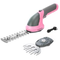 Handliche Gartenschere mit 2000mAh Akku und Typ C Kabel, 2 in 1 Heckenschere mit Schnittbreite 10cm und Schnittlänge 15cm von WORKPRO