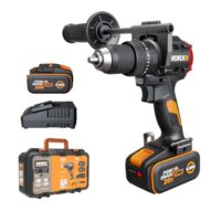 WORX WX356 Akku Schlagbohrschrauber 20V, hochwertiges Werkzeug mit Brushless-Motor und 2-Gang-Getriebe
