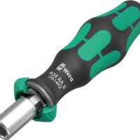 Wera Bits-Handhalter mit Ratschenfunktion, 1/4'' x 102 mm, für Heimwerker und Profis