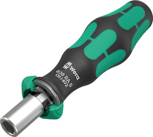 Wera Bits-Handhalter mit Ratschenfunktion, 1/4'' x 102 mm, für Heimwerker und Profis