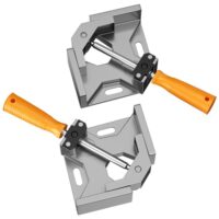 Hochwertiger Winkelspanner 90 Grad mit robuster Aluminiumlegierung und sprühbeschichteter Oberfläche, ideal für Handwerker, Holzarbeiter und Heimwerker