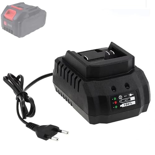 BAAQII Li-Ionen-Batterie Schnellladegerät für Makita 18V und 21V Ladegeräte, intelligentes Lademanagement, 110V-240V Stecker, LED-Anzeigen zum Überwachen des Ladestatus