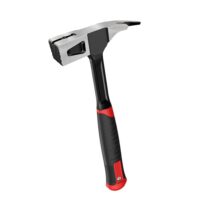 C&T 600g Latthammer, ein hochwertiger Hammer für Zimmerer und Schlosser mit magnetischem Nagelhalter und hervorragender Schwingungsdämpfung.