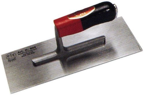 Deutsch geschweißte Stahlkelle mit Holzgriff von Pavan Kunst, 240 x 100 mm, hochwertiges Schweißwerkzeug für Handwerker und Hobbyisten