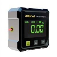 Digitaler Winkelmesser mit Elektronischem Laser - Präziser 4-seitiger magnetischer Winkelneigungsmesser für Holzbearbeitung und Tischsäge