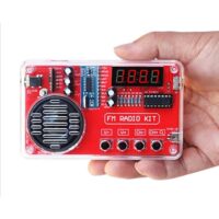 Elektronik Bausatz DIY, Löt Bausatz, FM Radio mit Digitalanzeige und Lademodul für Lötübungen und Experimente