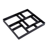 Estink Pflasterform, 10 Gitter, Kunststoff, Trittsteine für Garten, Garten, Gehweg, Betonform, DIY Wiederverwendbares Werkzeug
