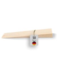 Buche Natur Holzkeile Set, ideal für Möbelmontage und DIY-Projekte, 50 Stück, Made in Germany