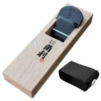Japanischer Handhobel 42 mm für Holzbearbeitung, KANNA Mini-Blockhobel Handhobel für Holz, weißer Eichenkörper, handgefertigt in Japan