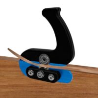 Kantenhobel Holz, Tragbarer Kantenschneider Umleimer mit zwei versetzten Lagern für Materialien von 0,3 bis 2,5 mm. Präzises Trimmen für PVC, Melamin und Vinyl-Laminat.