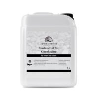 JOWO-CHEMIE Kiesbinder 5L, wasserdurchlässiger Bindemittel für Kies und Schotter, einfache Anwendung für Gartenbahnen und Steigungen