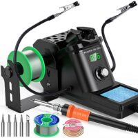 Professionelle Löttechnologie für anspruchsvolle Elektronikarbeiten und Reparaturen. Lötstation mit PID-Technologie, großem Digitaldisplay und antistatischer Ausführung.