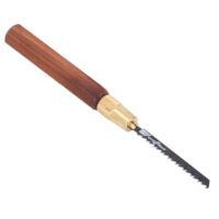 lyrlody Handsägen-Set, Mini-Handsäge mit sechseckigem Rosenholzgriff, 5 Austauschbaren Sägeblättern aus Kohlenstoffstahl für präzise Holzarbeiten