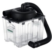 Metabo Vorabscheider für Allesauger mit Zyklon-Technologie, 99% Abscheidegrad für Staub und Schmutz, transparenter 25L Behälter, metaBOX-System