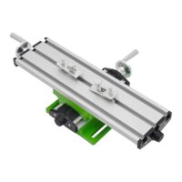 Multifunktionaler Arbeitstisch mit Fräsmaschine, Kreuztisch, Kreuzschlittentisch, Skala und drei Schlitten für X-Y-Schiebetisch, metallische Fräsmaschine für Tischbohrmaschine und Bohrmaschinenhalter