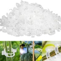 Pflanzenstutz-Clips, Pflanzenbefestigungs-Clips, Tomaten-Clips, Kletterpflanze-Befestigung, Gartenclip, Pflanzenstütz-Clip, Reben-Befestigungsclip für den Garten