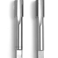 Professioneller Gewindebohrer Set aus hochwertigem HSSG-Stahl, 12mm und 0,5mm, Vorschneider und Fertigschneider für Elektronik und Kabellose Technologie