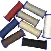 Schnur für Plissees, 0,8 mm Durchmesser, 8 Farben, ideal für Reparatur von SB- oder Maßplissees