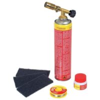 ROTHENBERGER Industrial RoFix Set 6-teiliges Komplettset mit Lötbrenner, Multigas und anderen Werkzeugen für Handwerksprojekte