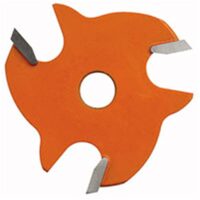 Hochwertiger Schlitzfräser für Heimwerker-Projekte mit Hartmetallschneiden und P.T.F.E.-Beschichtung