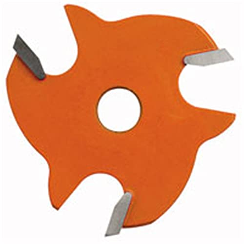 Hochwertiger Schlitzfräser für Heimwerker-Projekte mit Hartmetallschneiden und P.T.F.E.-Beschichtung
