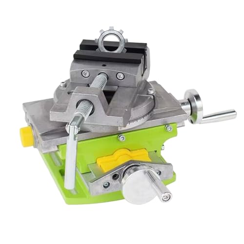 Tragbare Bohrmaschine mit Pressspannungstisch aus Aluminiumlegierung, 2-Wege-Bewegungsverbindungsbank für Mini-Bohrnmaschinen - Bohrmaschine für präzises Arbeiten