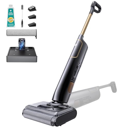Vexilar X7 Nass-Trockensauger Akku, 180° Lay-Flat Nasssauger, Staubsauger mit Wischfunktion, perfekter Saugwischer für Hartböden, Familien mit Haustieren und Kindern