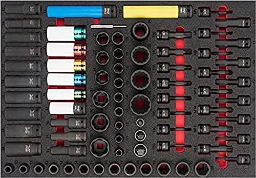 Umfangreicher Set an 80 verschiedenen Schraubereinsätzen, verschiedene Längen und Größen, Doppel Sechskant, Sechskant, Vielzahn XZN Profil, Torx Profil