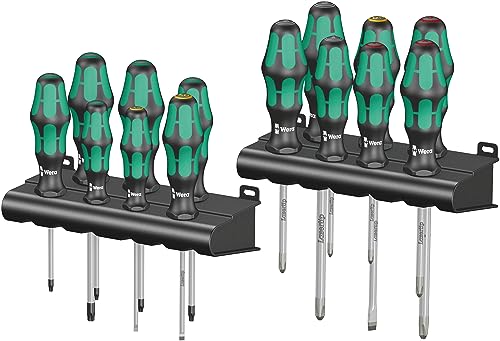 Wera Kraftform Big Pack 300, umfassendes Schraubendreher-Set mit 14 Werkzeugen, ideal für Handwerker und DIY-Freunde