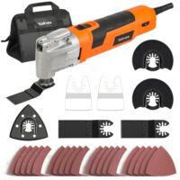 Yunirvana 300W Oszillierendes Multifunktionswerkzeug, 6 variable Geschwindigkeiten, 15.000-22.000 U/min variabler Geschwindigkeit Multi-Tool, 3 ° Oszillierender Winkel, Multiwerkzeug zum Schneiden