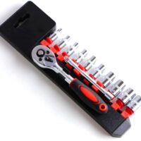 YWHWXB 12 Stück Wrenchen Set mit Rutschgriff und Erweiterungshülle, mechanische Werkzeuge für Handwerker, Mechaniker und DIY-Enthusiasten