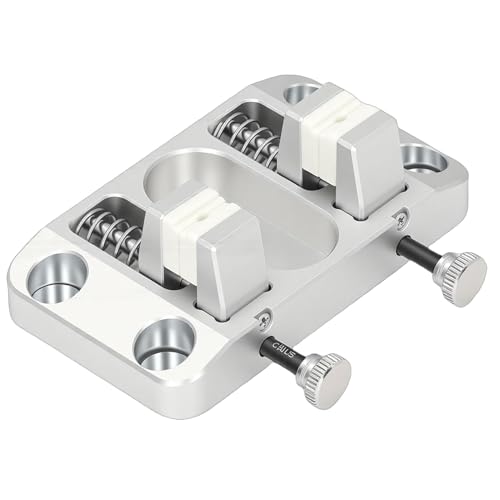 ZAICOLER Aluminium-Lötklemme, Schweißstations-Drahtklemme mit 4 magnetischen Clips für Leiterplattenmontage und Elektronikreparatur