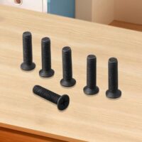 Sechs Befestigungsschrauben in M5 und M6 für 1/2 Zoll UNF und 3/8 Zoll UNF-Bohrfutteradapter