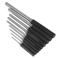 9 Teile Durable Steel Roll Pin Punch Set Mechaniker Profi Werkzeugset für Automobil, Uhrenreparatur, Schmuck und Handwerk