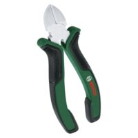 Der Bosch Diagonal-Seitenschneider 160 mm ist ein hochwertiges Werkzeug, das sich durch seine hohe Präzision und Standfestigkeit auszeichnet. Die induktionsgegürtete Schneide mit einer Härte von 60 ± 2 HRC (nach ISO 5743 und ISO 5749) sorgt für eine lange Lebensdauer.