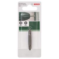 Bosch-Accessorie 2609255956, Doppelklinge mit zwei Bits in einer Klinge für Elektrowerkzeuge