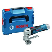 Bosch Professional 12V System Akku Blechschere GSC 12V-13, hochwertiges Werkzeug für Heimwerker und Profis mit kompakter Bauform und perfekten Schnitten