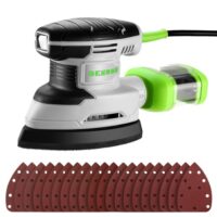 Dreieckschleifer mit hoher Effizienz und ergonomischem Griff, ideal zum Schleifen und Polieren auf engstem Raum