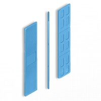 Blauer Abstandhalter Kunststoff, 2mm Abstandshalter, Kunststoffkeile Unterlegplatten für Verglasung