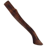 Buchenholz Axtgriff, Ersatz für alte Axtgriffe, stabile und widerstandsfähige Oberfläche, ergonomisches Design mit gebogenem Ende
